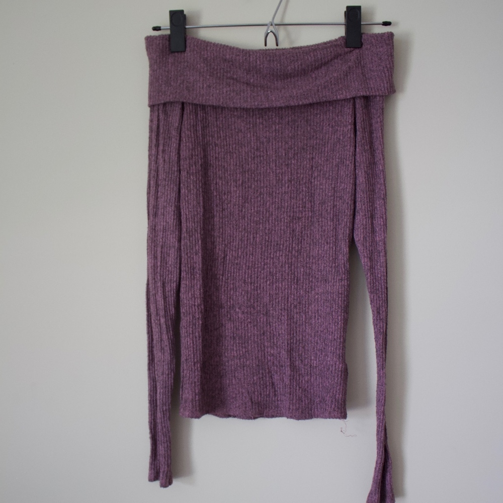 Express Off The Shoulder Sweater